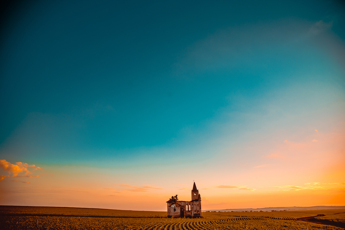 Church In The Middle Of A Field